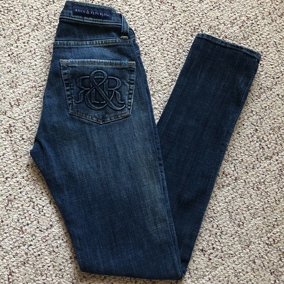 Rock & Republic Women Berlin Jeans Size 2 - Picture 1 of 4